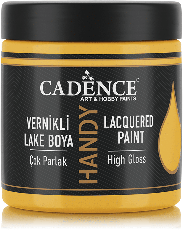 Cadence Hoogglans Acrylverf 250 ml Sun Yellow (0008) *