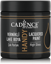 Cadence Hoogglans Acrylverf 250 ml Black (0060) *