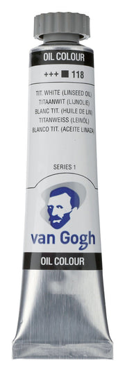 Van Gogh Olieverf Tube 20 ml Titaanwit (Lijnolie) - (118)
