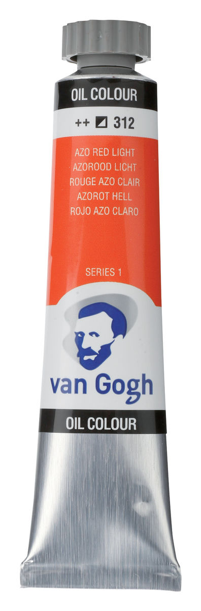 Van Gogh Olieverf Tube 20 ml Azorood Licht - (312)
