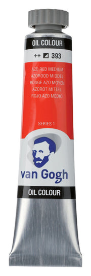 Van Gogh Olieverf Tube 20 ml Azorood Middel - (393)