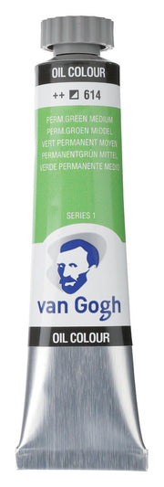 Van Gogh Olieverf Tube 20 ml Permanentgroen Middel - (614)
