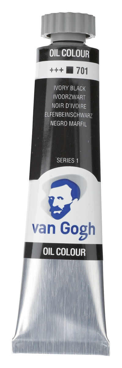 Van Gogh Olieverf Tube 20 ml Ivoorzwart - (701)