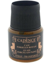 Cadence - Glas & Porselein verf - Vitrail - Geel - 45 ml (0002) - OPRUIMING