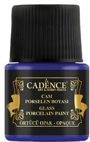 Cadence Glas- en Porseleinverf Opaque 45 ml Ultramarijn Blauw (0253) *