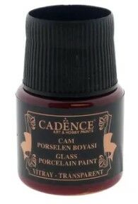 Cadence - Glas & Porselein verf - Vitrail - Oranje - 45 ml (0003) *