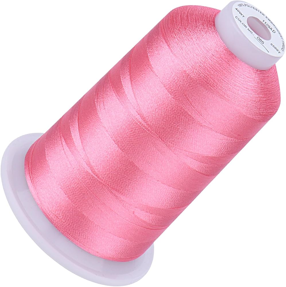 Premium Quality Polyester borduurgaren - 500m - Pink - 085