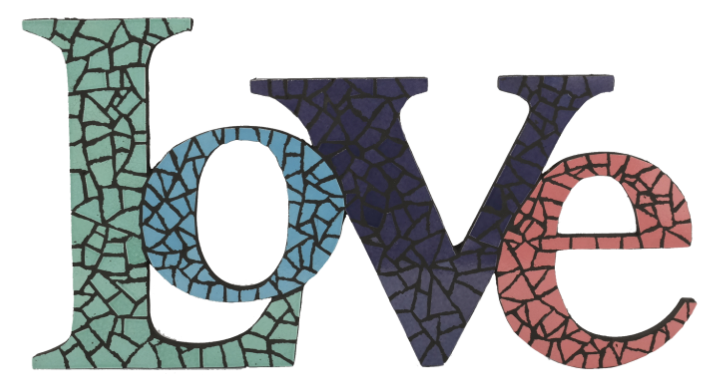 Colourful Tiles 5x5 cm Donkerblauw (1001011) *