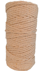 DekoArt Macramékoord 4 mm 100 m Abrikoos (1004Apricot) *