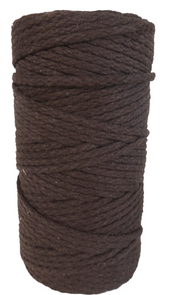 DekoArt Macramékoord 4 mm 100 m Bruin (1004Braun) *