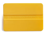 Plastic rakel (geel)