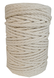 DekoArt Macramékoord 6 mm 100 m Naturel (1006Natur) *