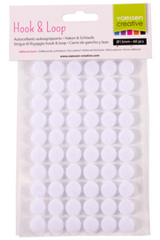 Vaessen Creative • Klittenband Zelfklevende Achterkant 13mm 60pcs (1009-011)