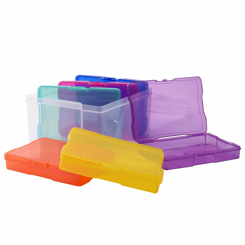 Vaessen Creative • Gekleurde Opbergbox met 6 Dozen (1009-030)