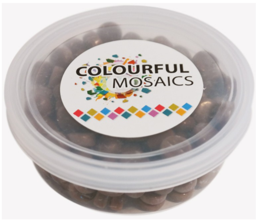 Colourful Dots Bruin 100 gr (1011025) *