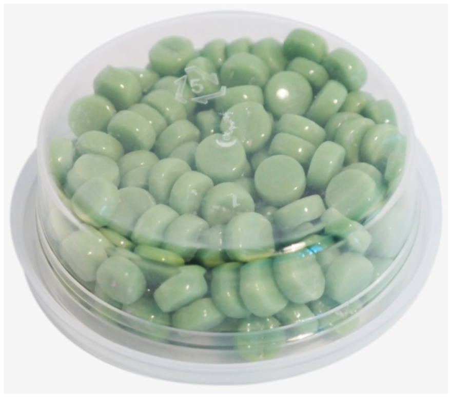 Colourful Dots Groen 100 gr (1011033) *