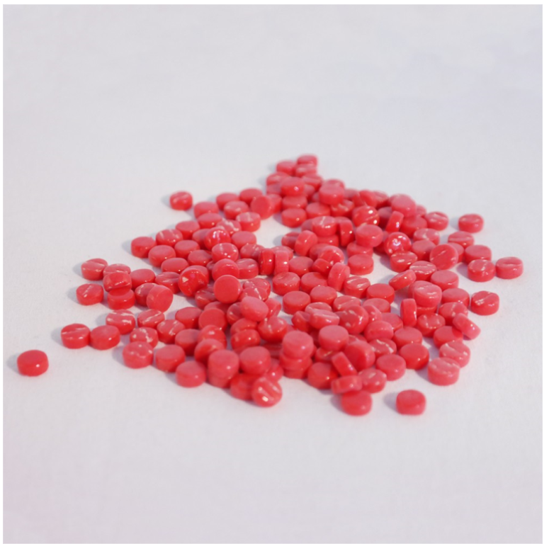 Colourful Dots Rood 100 gr (1011037) *
