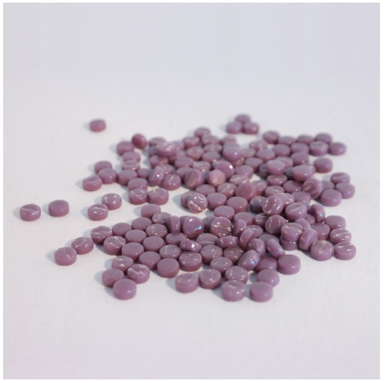 Colourful Dots Paars 100 gr (1011038) *