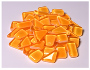 Soft Glas Polygonal Helder Neon Oranje 100 gr (1012001) *