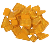 Soft Glas Polygonal Glitter Lichtgeel 100 gr (1012208) *