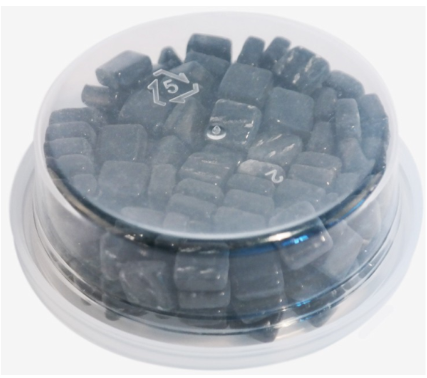 Colourful Squares Zwart 100 gr (1013229) *