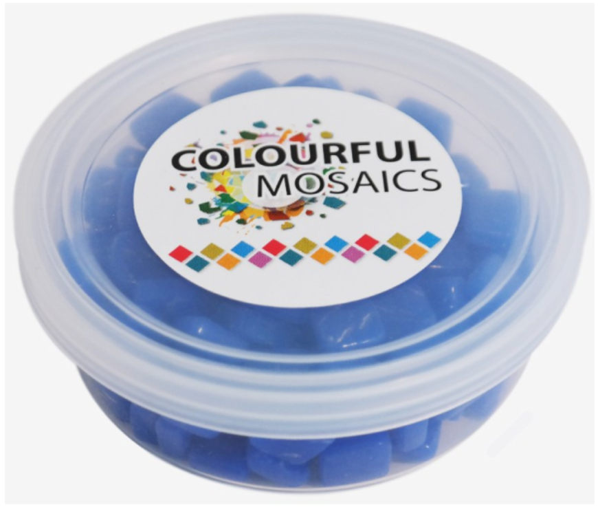 Colourful Squares Blauw 100 gr (1013230) *