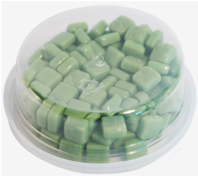 Colourful Squares Groen 100 gr (1013233) *