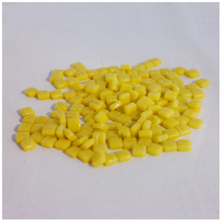 Colourful Squares Geel 100 gr (1013235) *