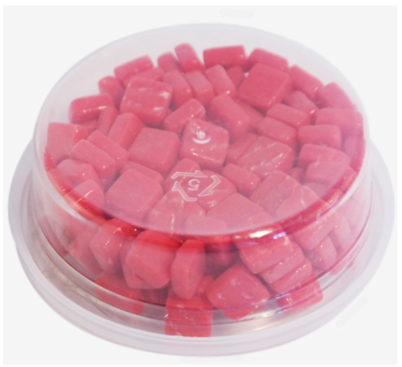 Colourful Squares Rood 100 gr (1013237) *