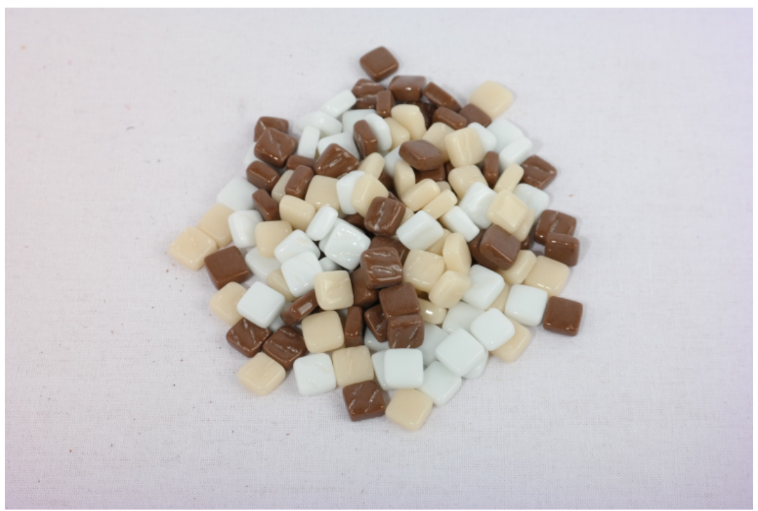 Colourful Squares Mix Chocolade 100 gr (1013275) *