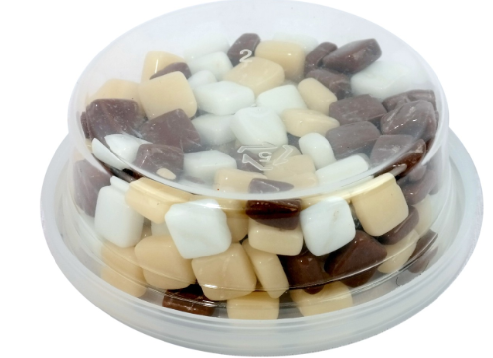 Colourful Squares Mix Chocolade 100 gr (1013275) *
