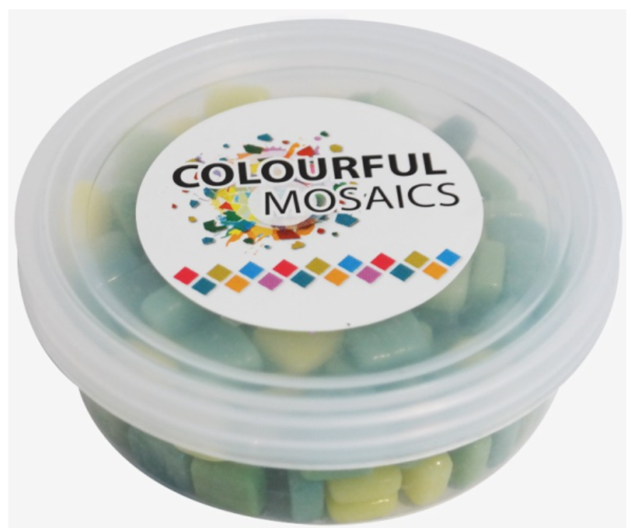 Colourful Squares Mix Lime Squash 100 gr (1013286) *