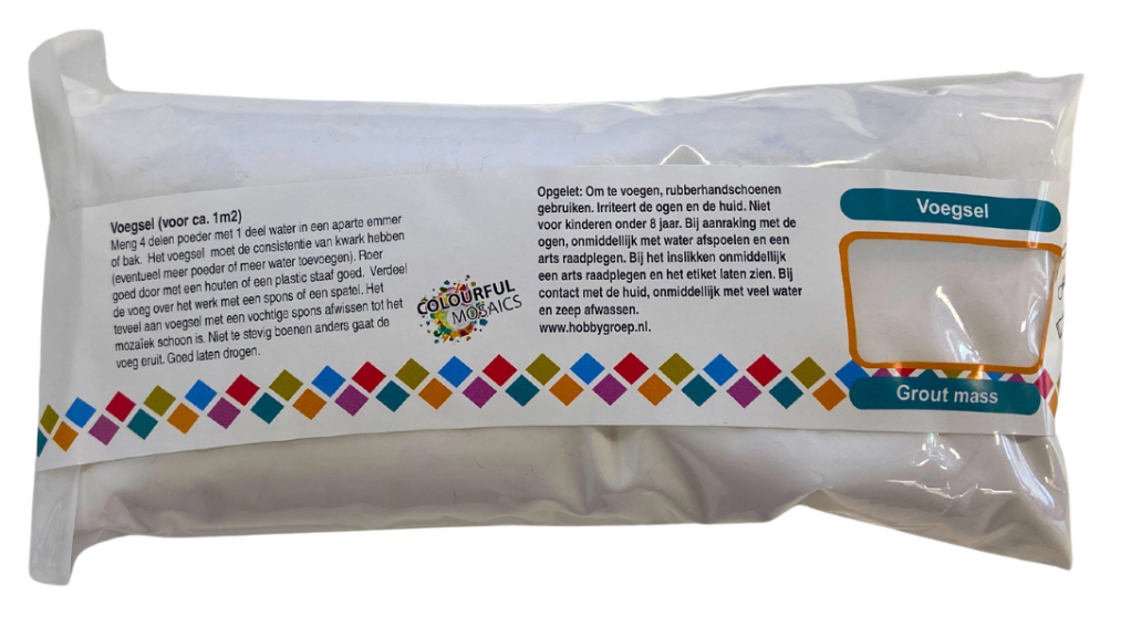 Colourful Grout Mozaiek Voeg 250 gr Wit (1014307) *