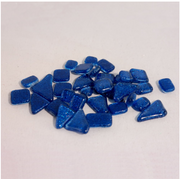 Soft Glas Polygonal Glitter Blauw 100 gr (1017487) *