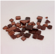Soft Glas Polygonal Glitter Bruin 100 gr (1017493) *