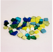 Soft Glas Polygonal Glitter Mix Rainbow Ice 100 gr (1017498) *