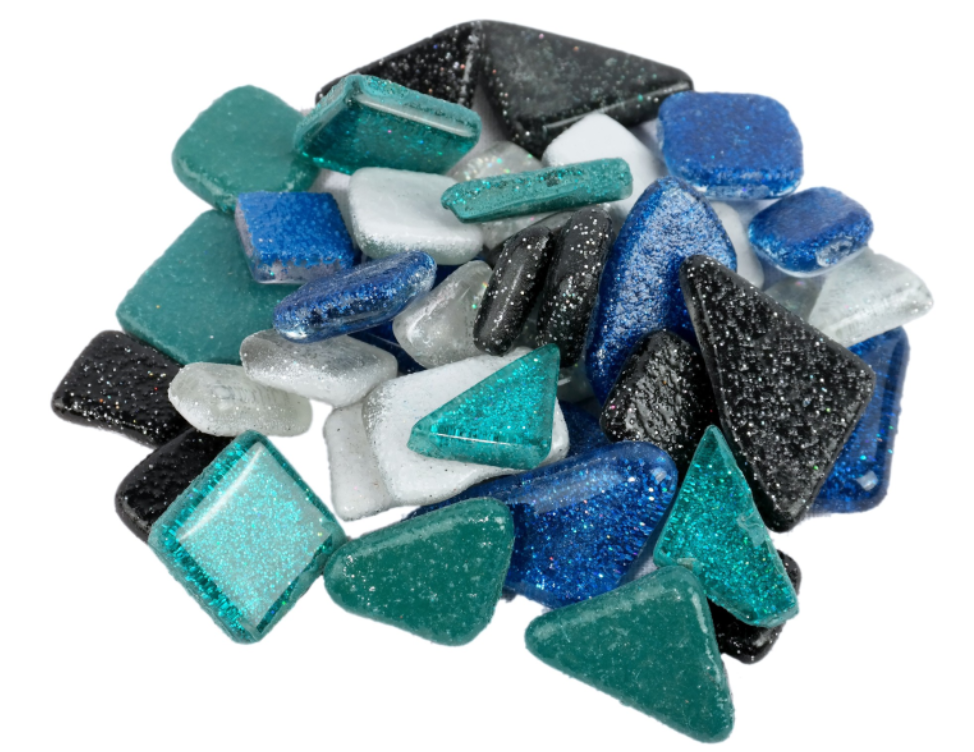 Soft Glas Polygonal Glitter Mix Winter Night 100 gr (1017552) *