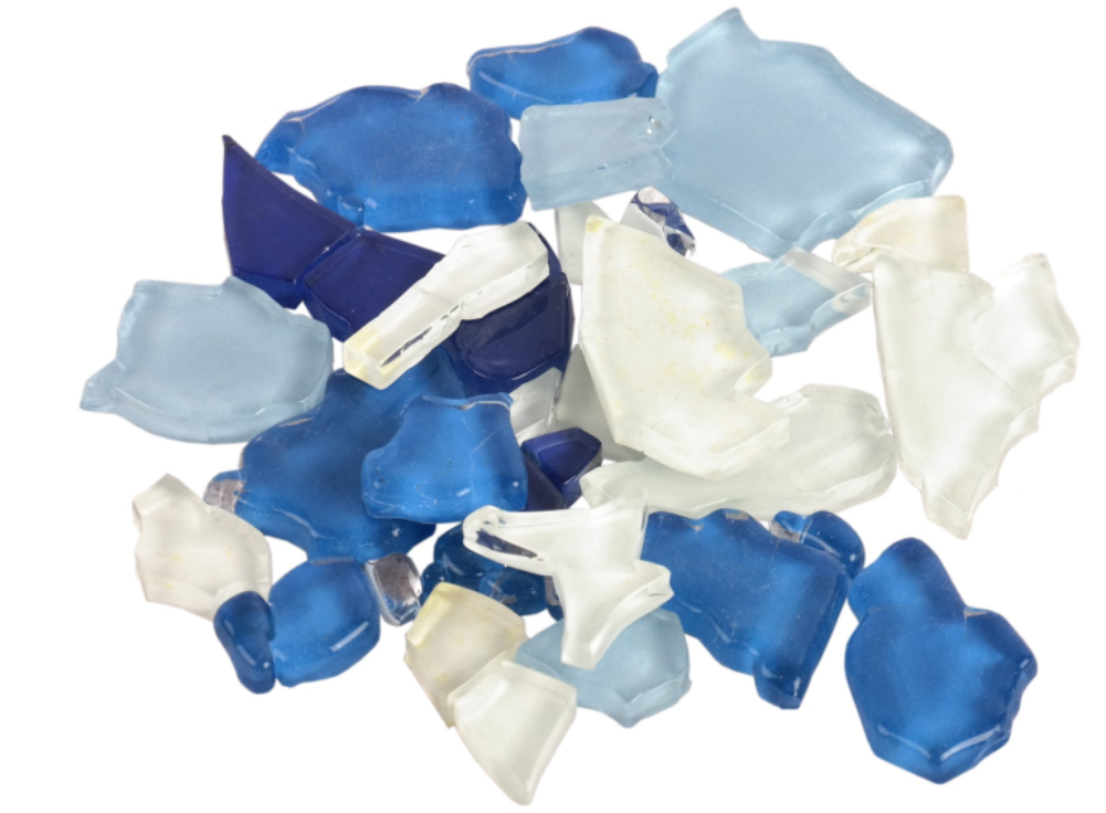 Crash Glas Mix Blauw 100 gr (1017557) *