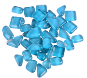 Soft Glas Polygonal Helder Lichtblauw 100 gr (1017587) *