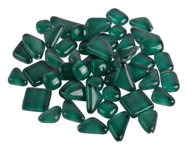 Soft Glas Polygonal Helder Groen 100 gr (1017602) *