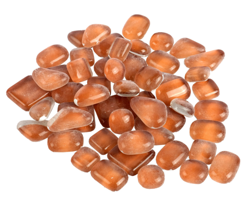 Soft Glas Polygonal Helder Bruin 100 gr (1017608) *