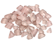 Soft Glas Polygonal Helder Roze 100 gr (1017623) *