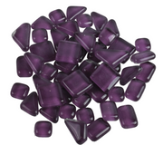 Soft Glas Polygonal Helder Paars 100 gr (1017629) *