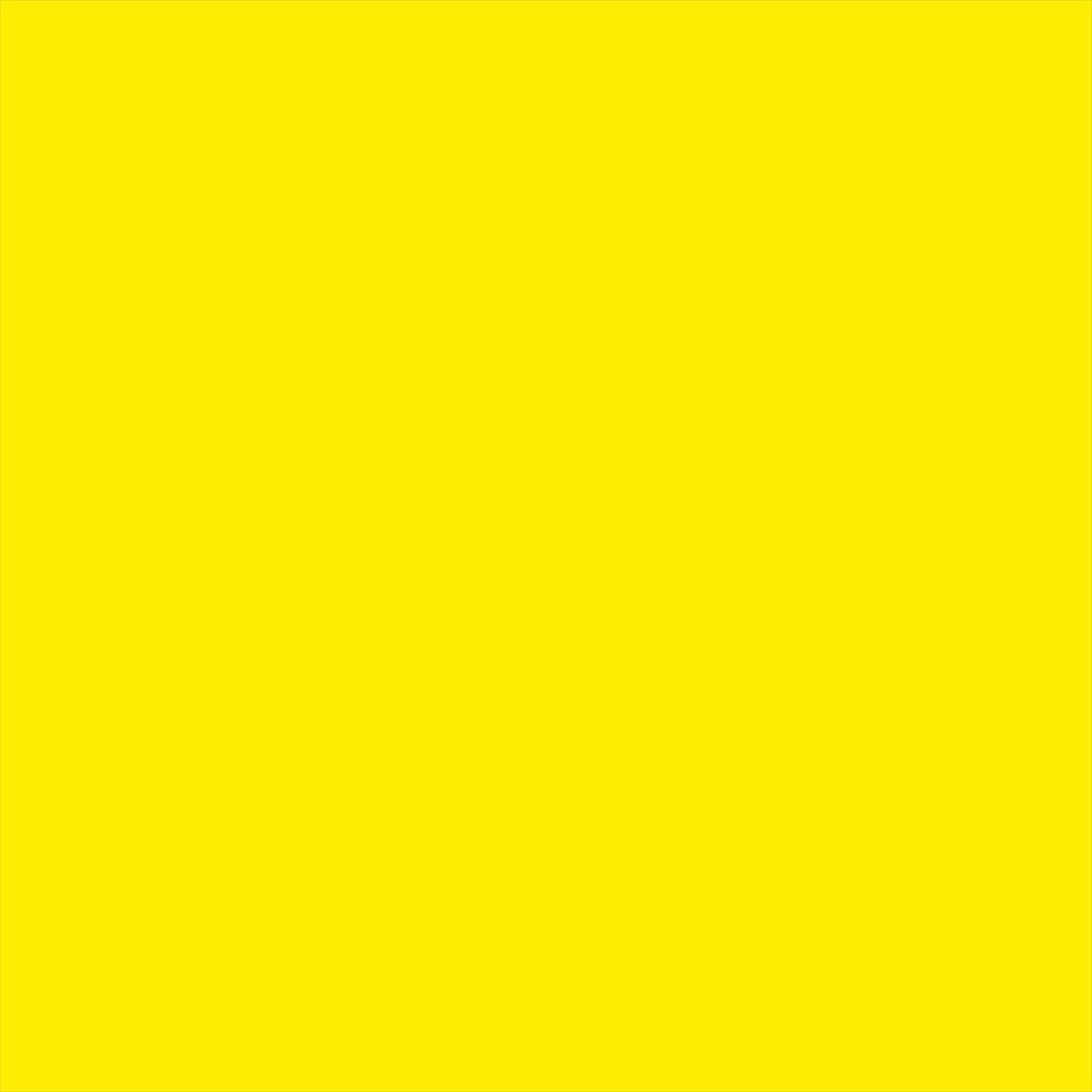 POLI-TAPE TUBITHERM Flockfolie  - A4 (20x30cm) - Neon Yellow (PLT101)