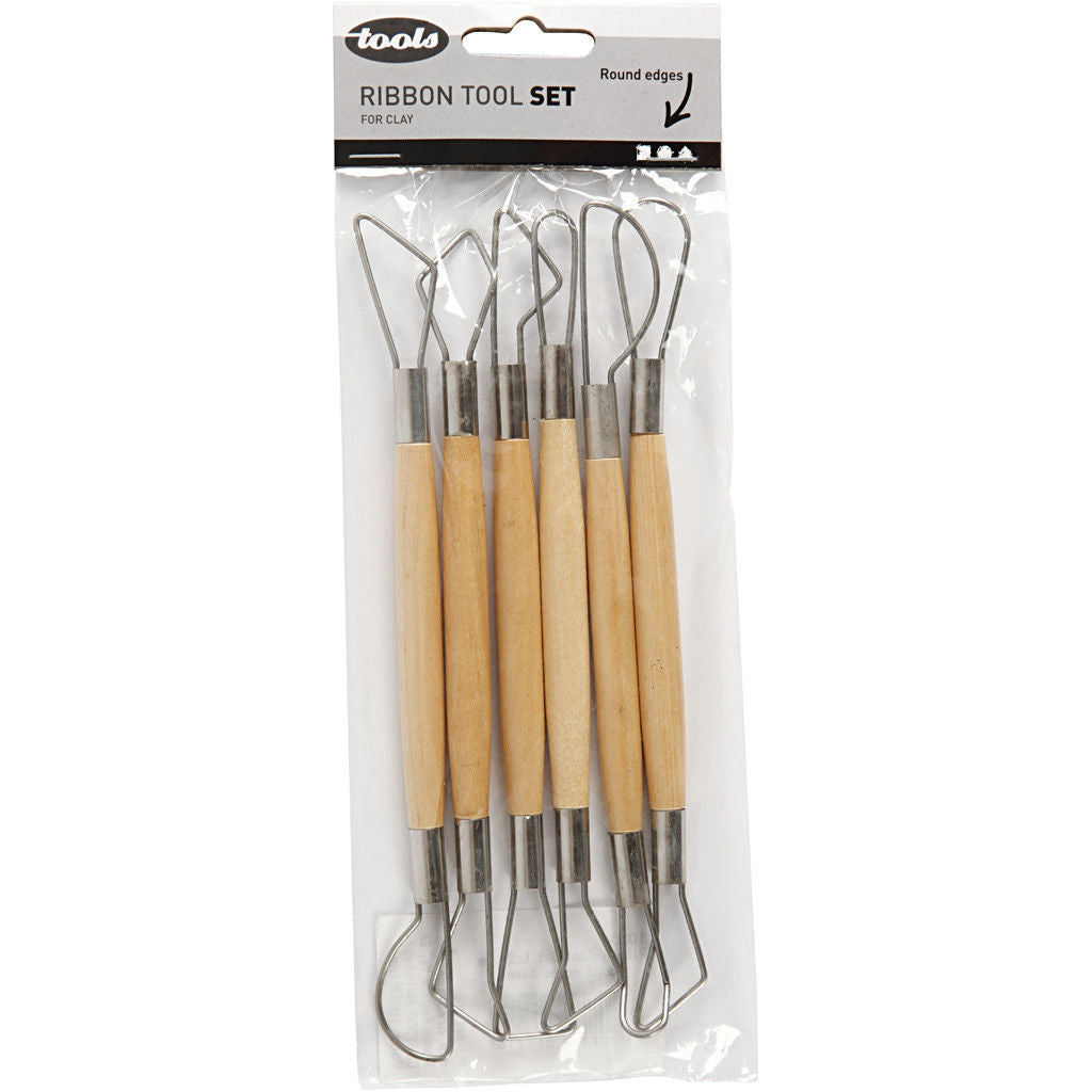 Mirettes Set, l: 20 cm, , scherpe kanten, 6stuks (10306)