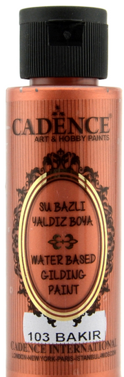 Cadence - Gilding - Metallic acrylverf - Koper - 70ml (0103) *