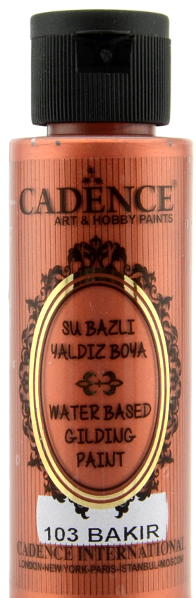 Cadence - Gilding - Metallic acrylverf - Koper - 70ml (0103) *