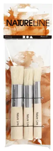 CC Nature Line Tamponeerkwasten Set 3 stuks