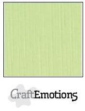 Linnenkarton CraftEmotions-A4-1045 (Kiwi)