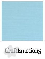 Linnenkarton CraftEmotions-Scrap-1065 (Lichtblauw)